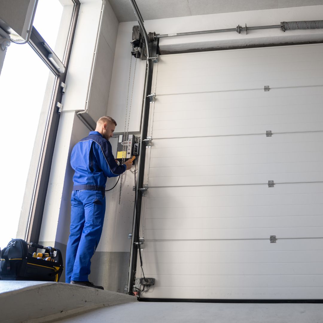 What Our Commercial Garage Door Services Entail