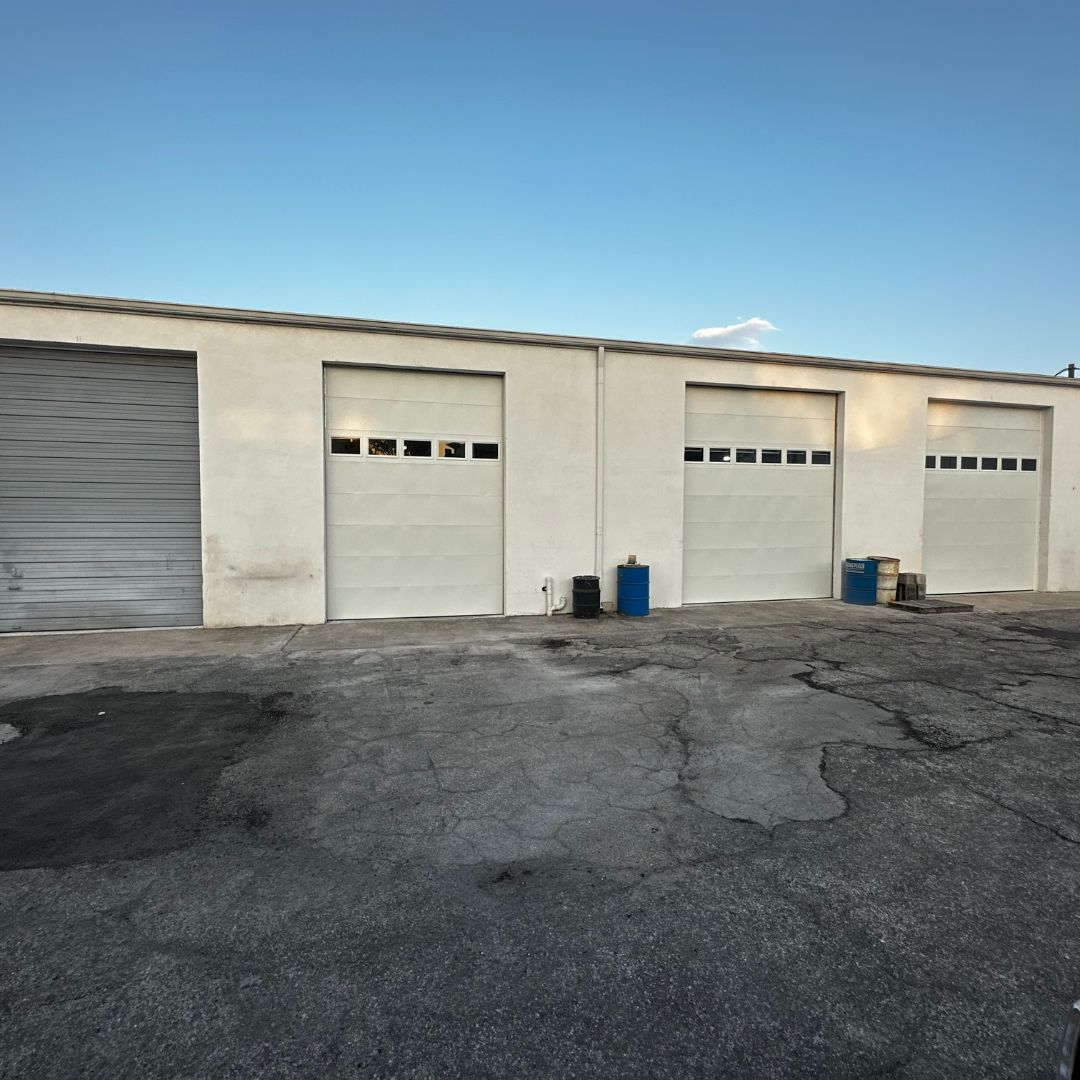 commercial garage door bays