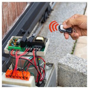 programming fob remote for electric gate access