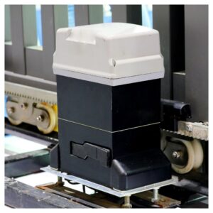 Motor for electric security gate