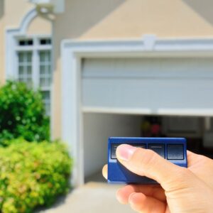 Garage door remote control