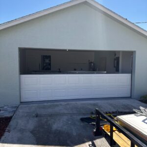 repairing garage door