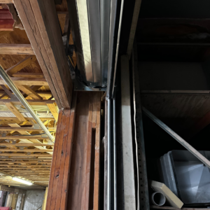 garage door frame