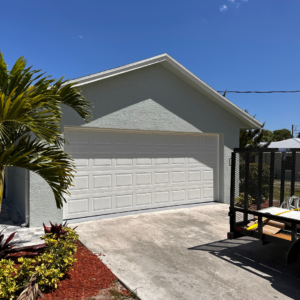 large garage door