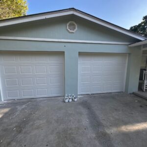 two car garage