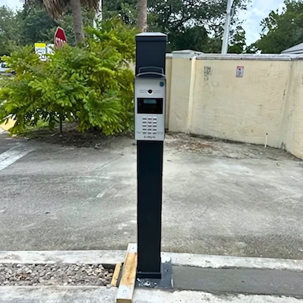 access control panel for gate