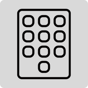 keypad entry system icon