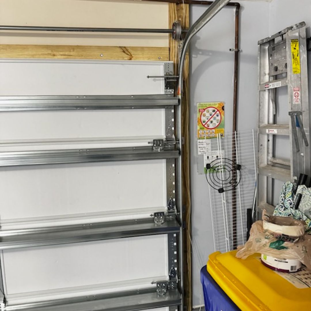 repairing garage door