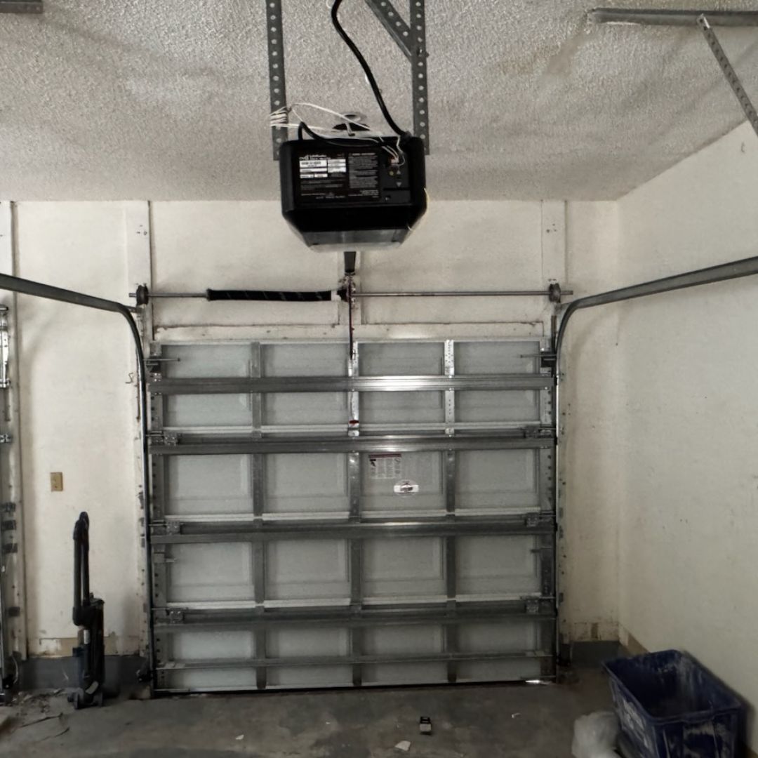 garage door track